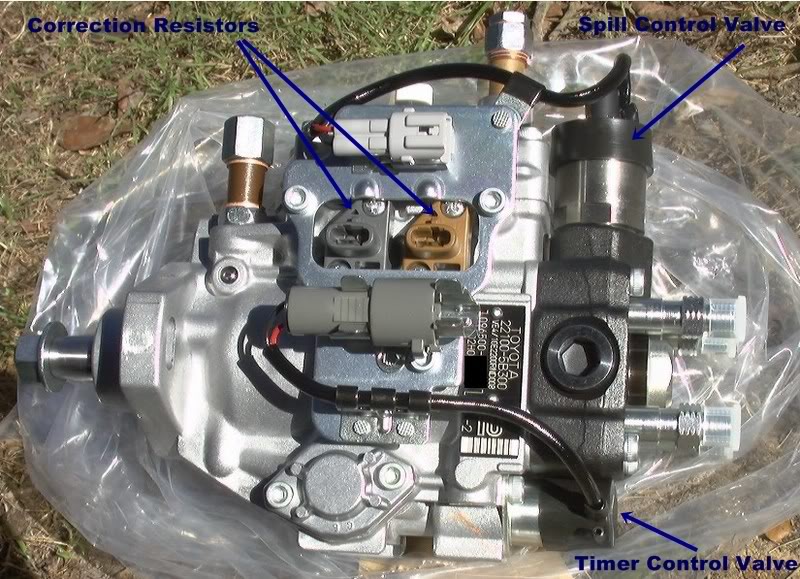 Hilux Surf: Error 5 - Correction resistance (Pump)