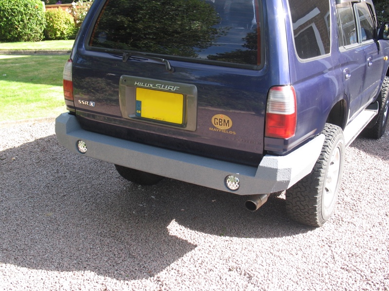 A new rear bumper for my 3rd Gen Hilux Surf