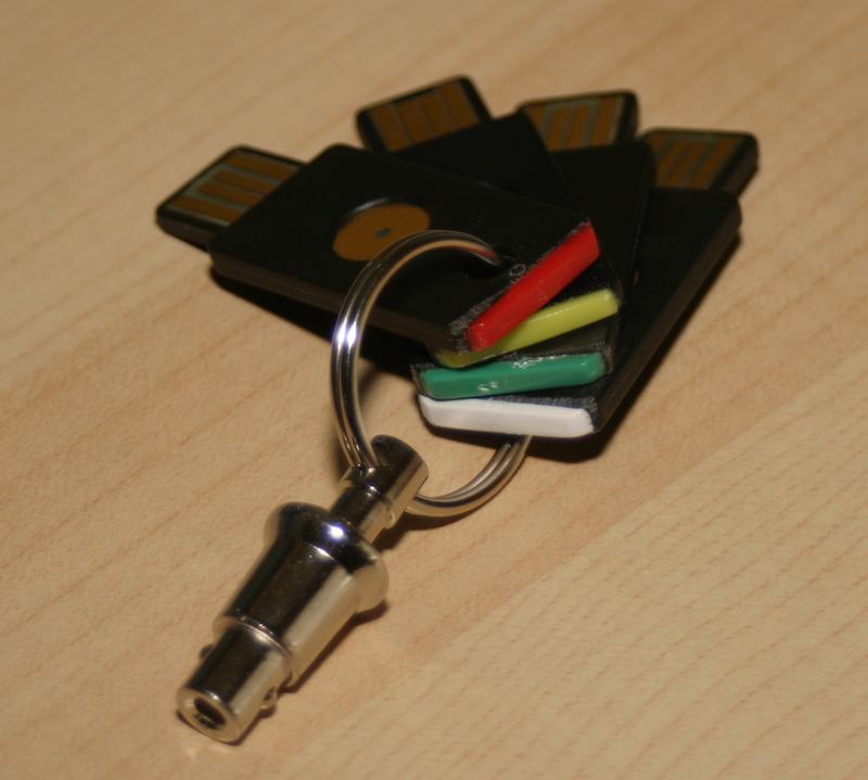 Marking Yubikeys